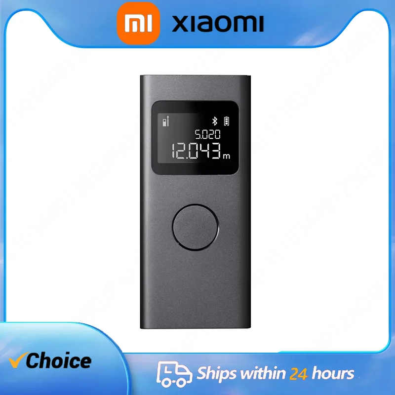 

Xiaomi Mijia Smart Laser Rangefinder Real Time Distance Meter High precision Laser Range Finder Tape Measure Work For Mihome APP