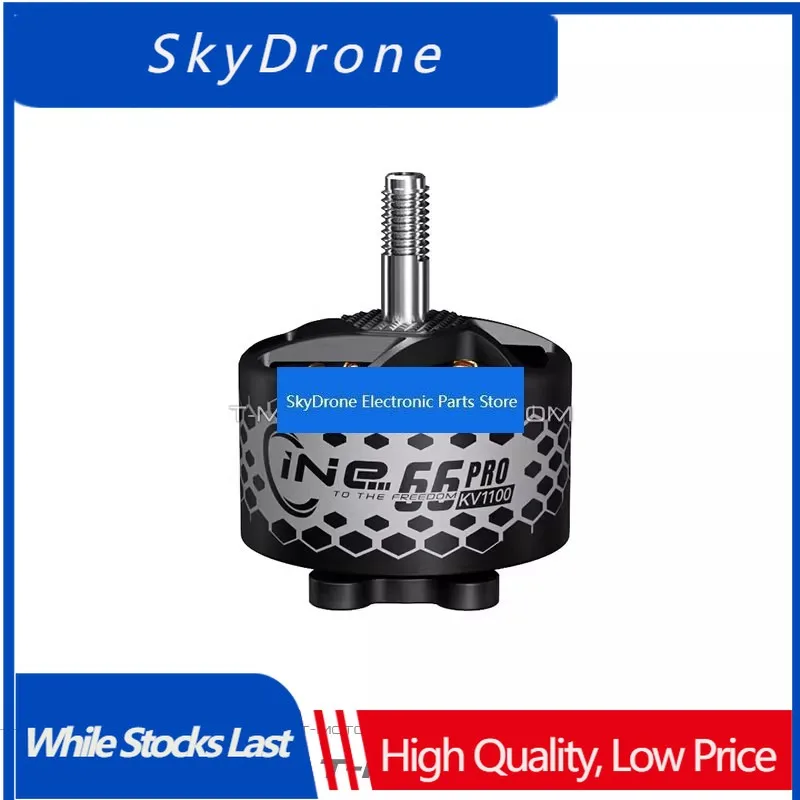SkyDElTMOTOR Cine 66 Pro KV1100 Brushless Motor 6S For X8 8-9Inch Cinematic Building Quadcopter / RC Model