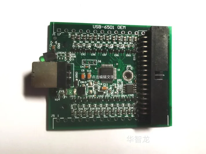 OEM USB Digital I/O Data Acquisition Module 24 Channels 8.5mA Per Channel Industrial Control Dio Unit