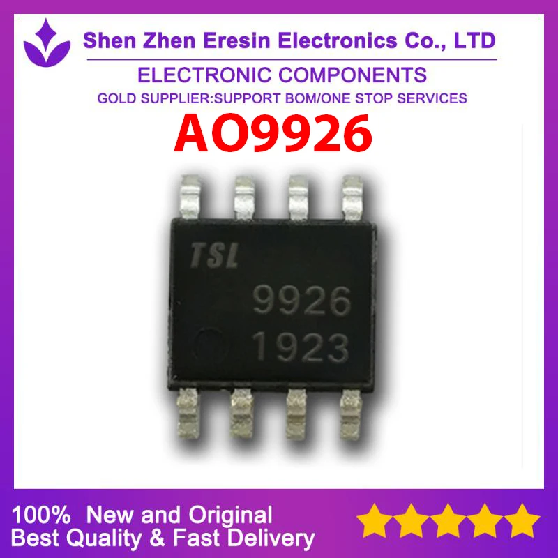 Free shipping  10PCS/LOT  AO9926  SOP8     New and original