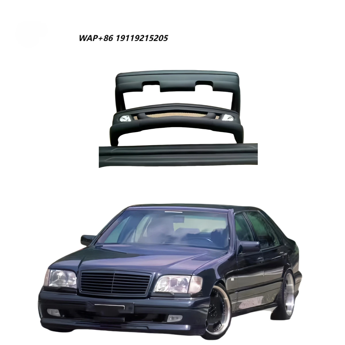 

For - S-class Automotive Body Parts to W140 Old Replacement With Car Bumper Body Kit