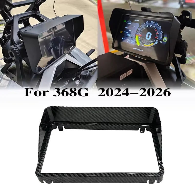 For ZONTES ZT 368G 368-G 368 G G368 2024-2026 Motorcycle Dashboard Sun Visor Cover Instrument Screen Sunshade Guard Protection