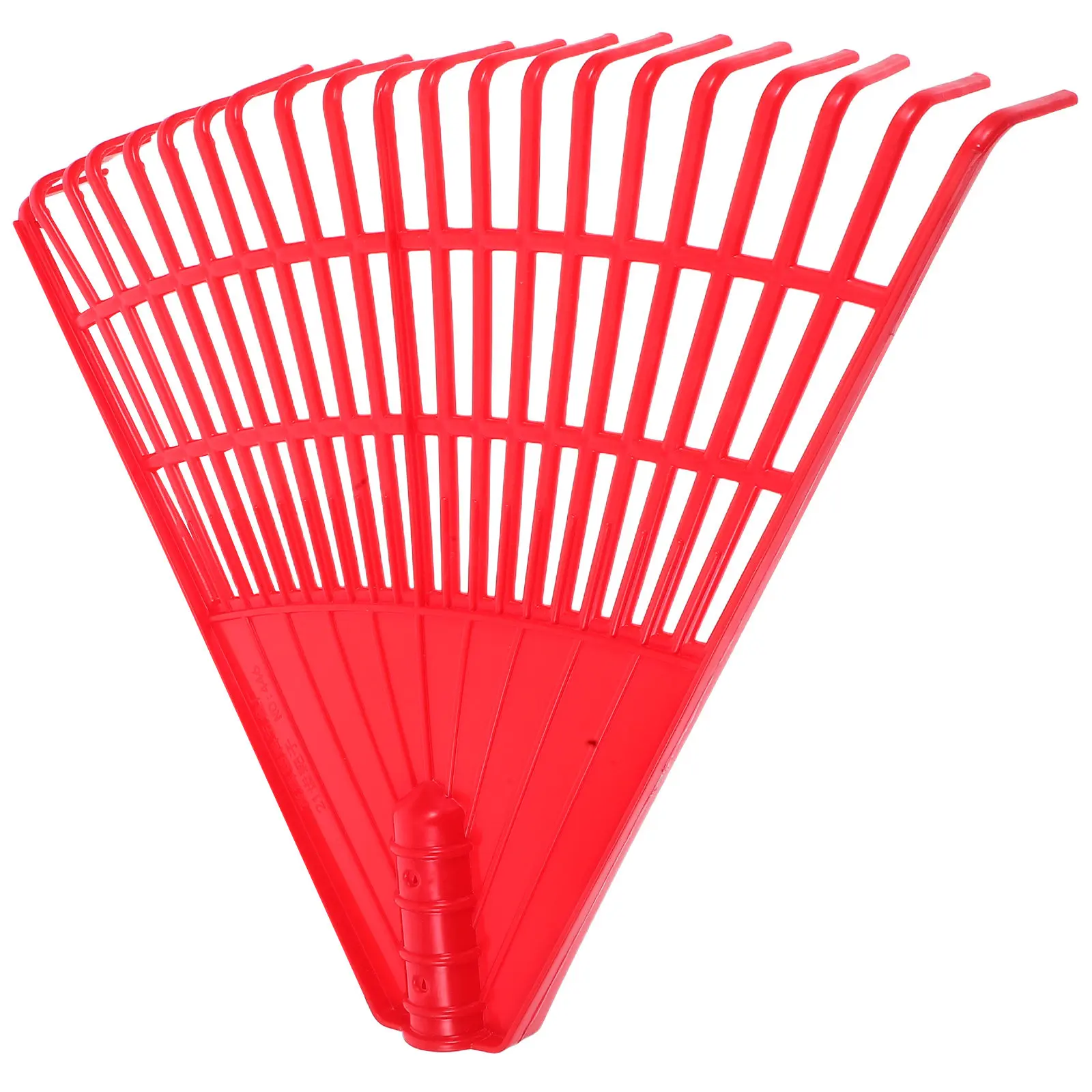 Heavy Duty Plastic Rake for Lawns Garden Leaf Rake with Large Surface Area Efficient Fine Teeth for Grass Gardens Yards Pine