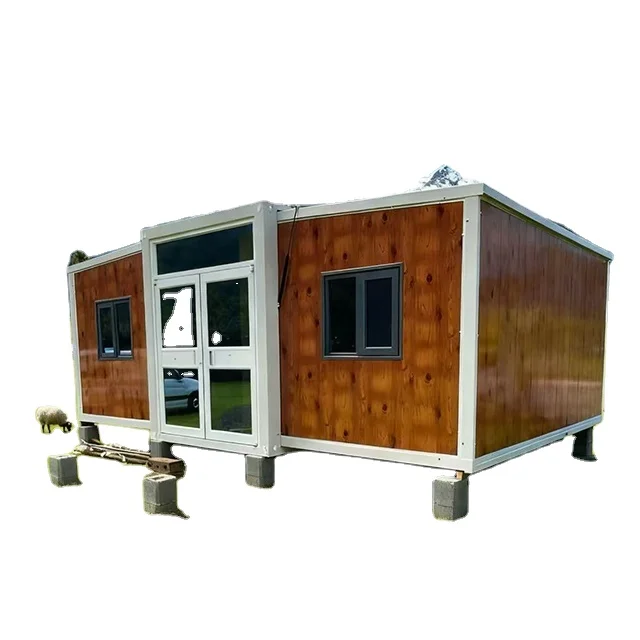 Expandable Prefab Light Steel Container House Mobile Home Office Kitchen Bedroom Dormitories Building Living Room Park