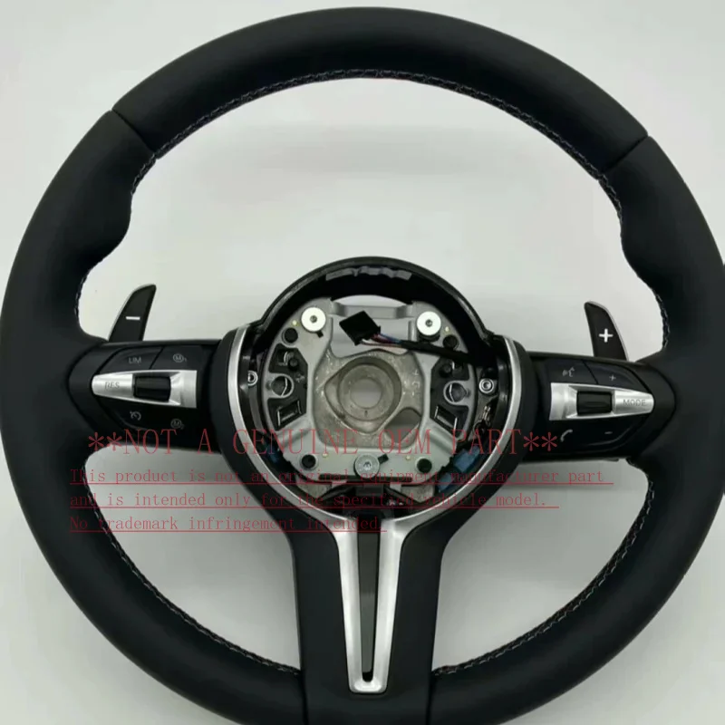 For BMW Steering Wheel Horn Cover Horn Shell Decorative Cover F10 F30 F32 F20 F01 F02 F87 F80 F36 F18 M Performance Leather