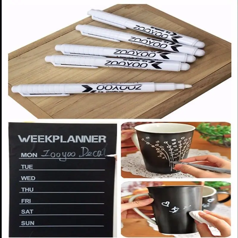 Chalkboard for White Marker Pen Chalk Windows Glass