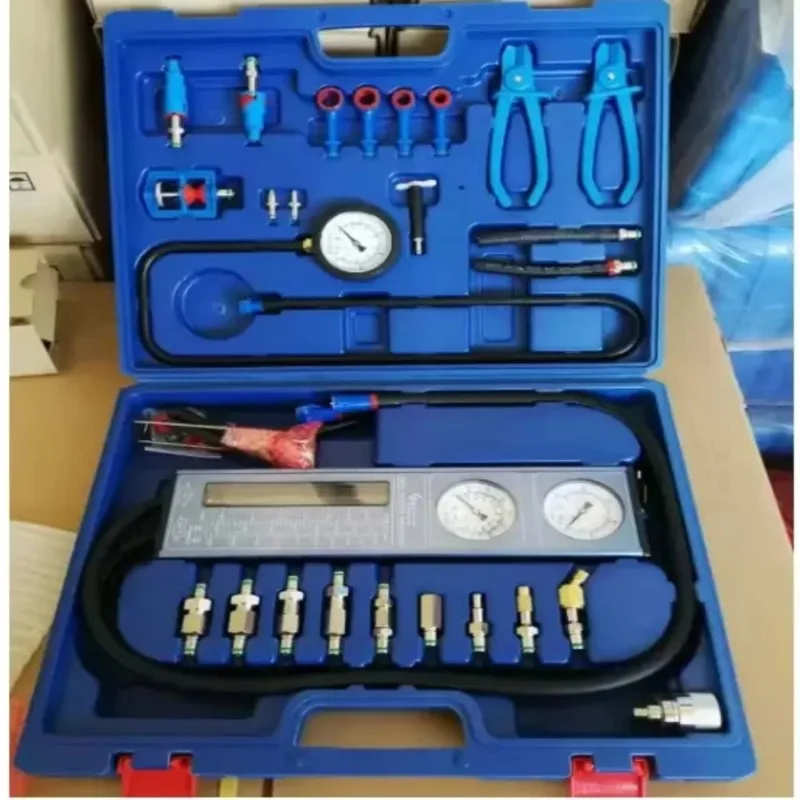 F831 Tester del sistema di alimentazione del motore del flusso della pressione del carburante EFI2100 Manometro del carburante Flusso di contropressione del vuoto