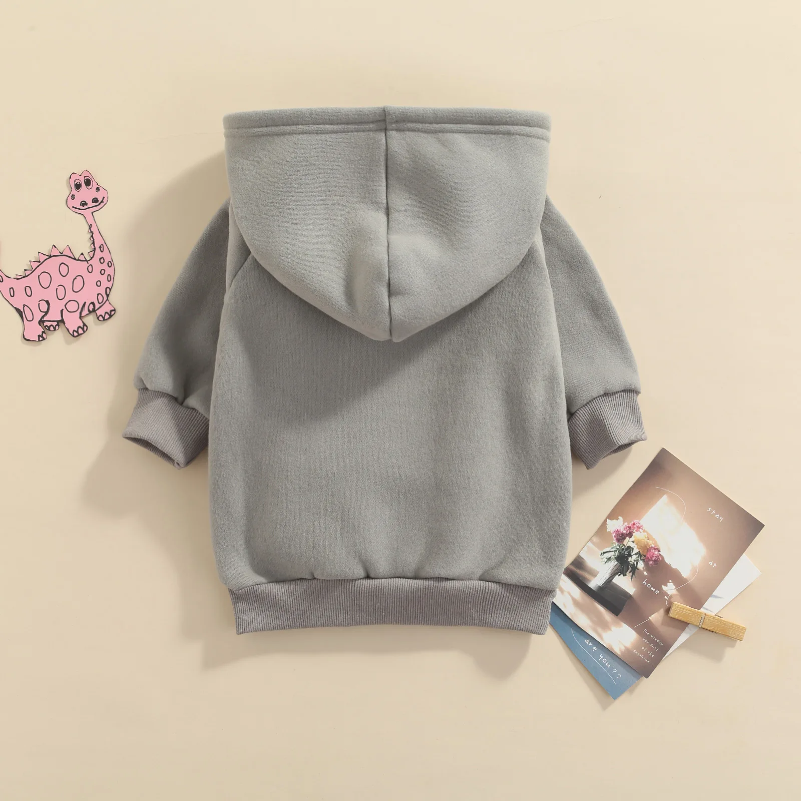 Infnat Baby Girl Letter Printing Hooded Dress With Pocket Toddler Casual Long Sleeve Dress Children Cotton Casual Pullovers