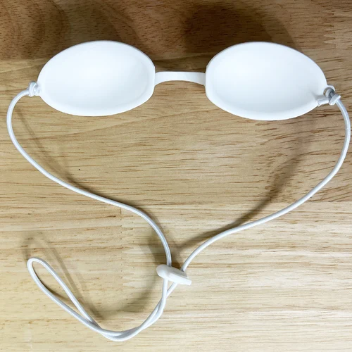 Imagen 2 del producto Gafas protectoras láser de silicona suave, gafas protectoras para pacientes de belleza para láser IPL LED, fotones UV, terapia de luz roja de belleza