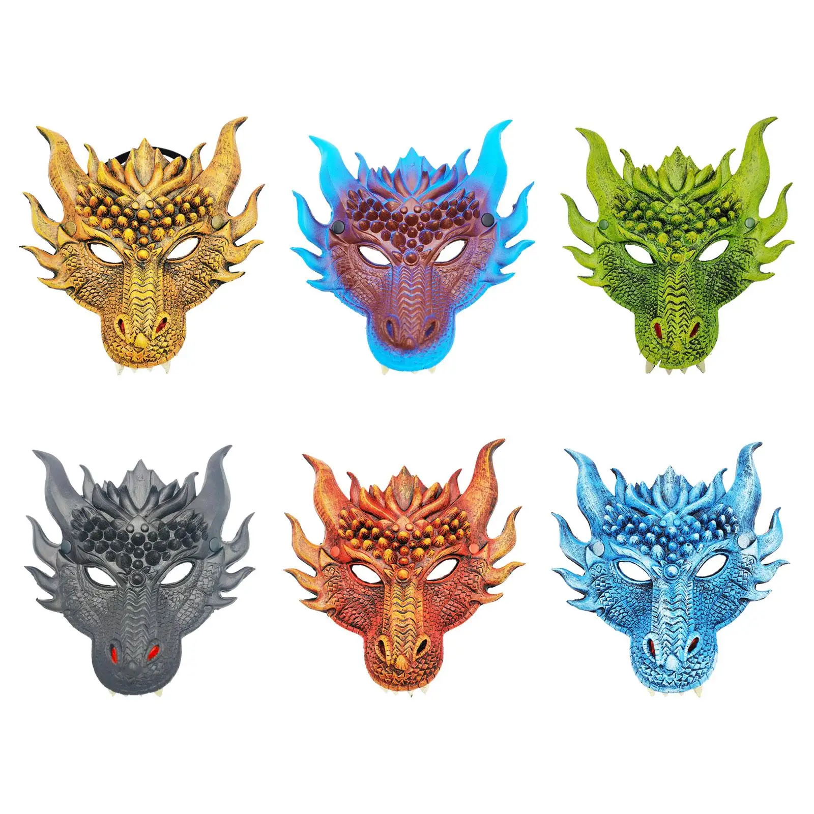 

Маска мифического существа — аксессуар для костюма на Хэллоуин для фантазийной вечеринки