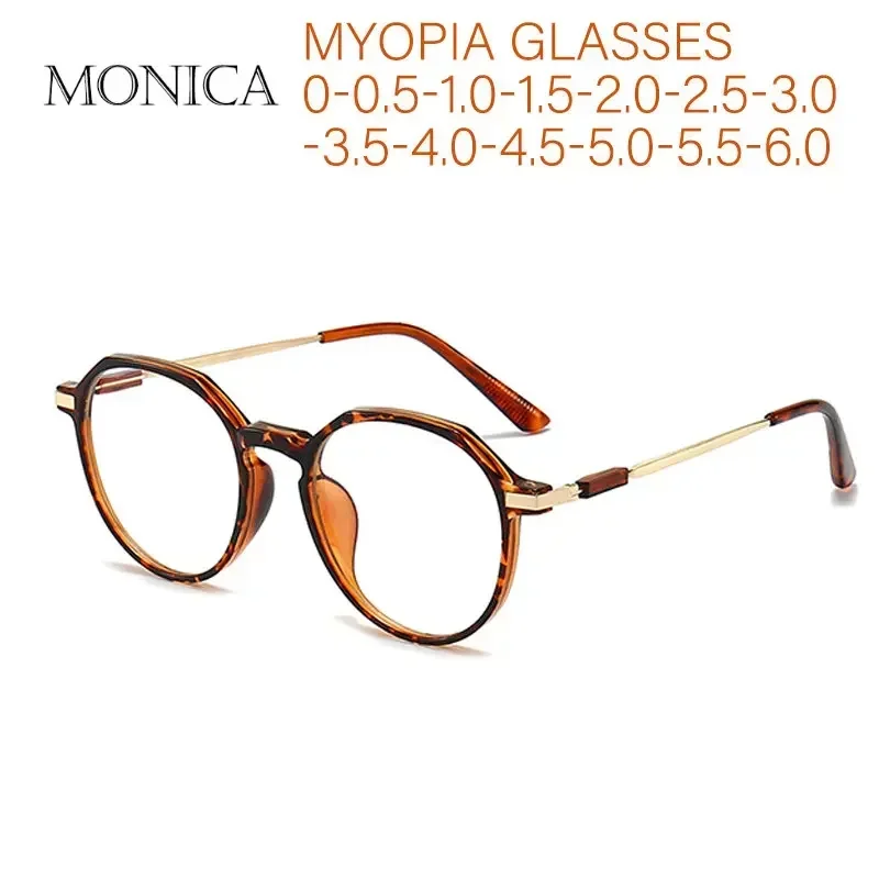 -1.0 -1.5 -2.0 -2.5 -3.0 -3.5 Women Men Myopia Prescription Glasses INS Optical Pilot Eyeglasses Frame Nearsighted Eyewear