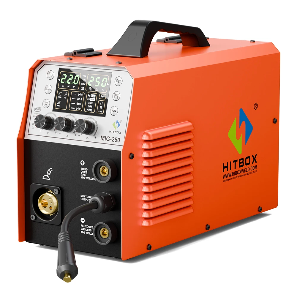 HITBOX 5in1 MIG TIG MMA Synergic Control MAG Multo-function Welding Machine