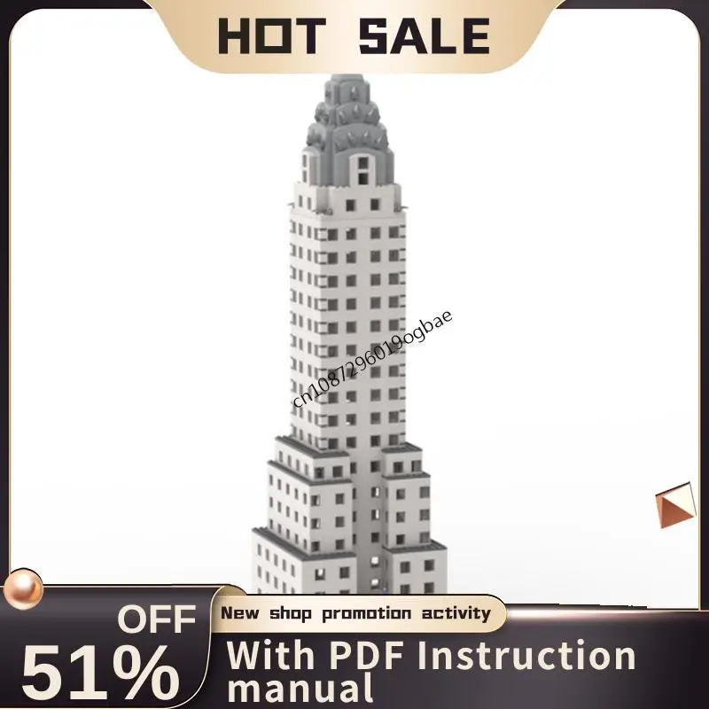 جديد 2738 قطعة مدينة الساخن بيع عرض الشارع Moc وحدات كرايسلر نموذج اللبنات لتقوم بها بنفسك الأفكار الإبداعية الاطفال اللعب هدايا عيد الميلاد #1