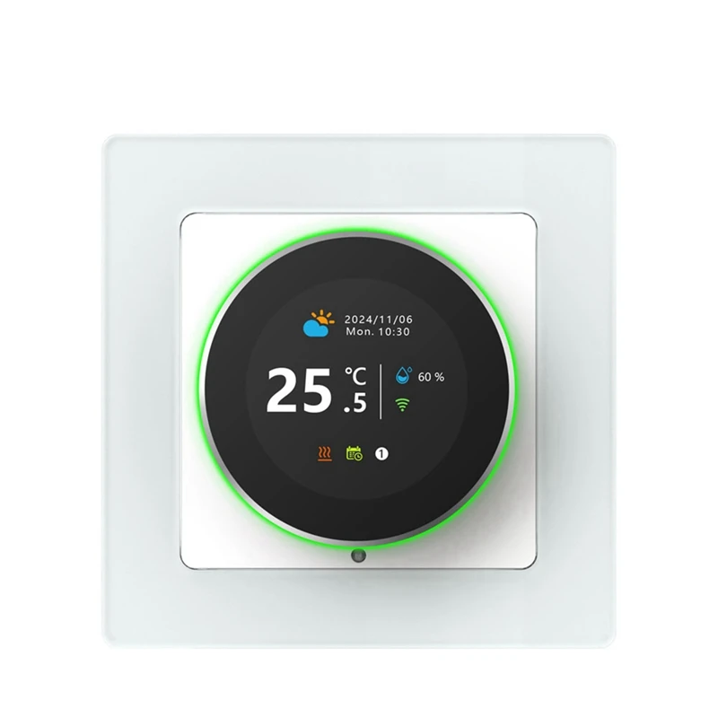 Controlador de temperatura do termostato com botão inteligente AT51-Tuya Wifi