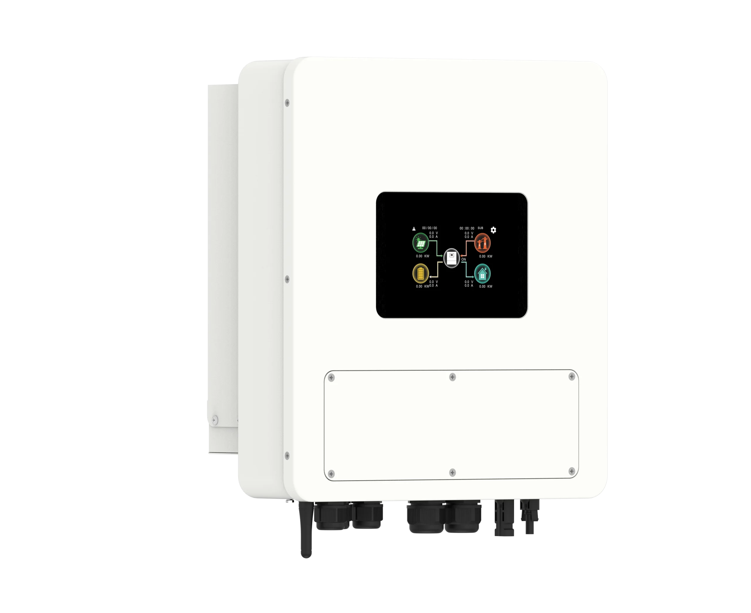 3kW Hybrid Solar Inverter IP65  24V 48V MPPT WiFi  Outdoor Use Ready to Ship for African Home