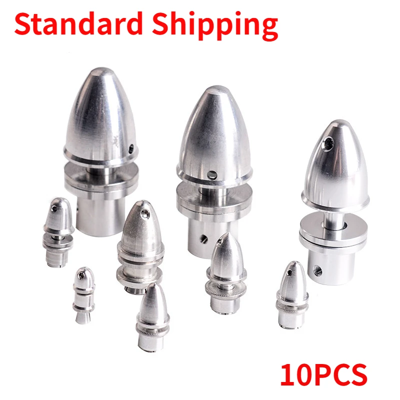 

10PCS RC Aluminum Bullet Propeller Adapter Holder 3mm 3.17mm 4mm 5mm for Brushless Motor 2208 2212 2217 DIY Parts