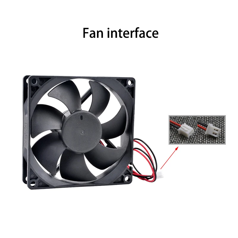 

12025 охлаждающий вентилятор 5 В 1 В 24 В 3D-принтер автомобильный проектор очиститель вентилятор постоянного тока вытяжная машина 120*120*25 мм вытяжной вентилятор материнской платы B1