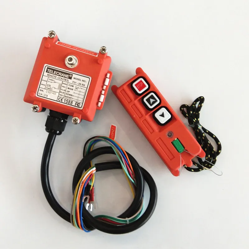 F21-2S Industrial Crane Remote Control F21-2S  TELECRANE Wireless Controller 2 Single Speed for Crane Hoist