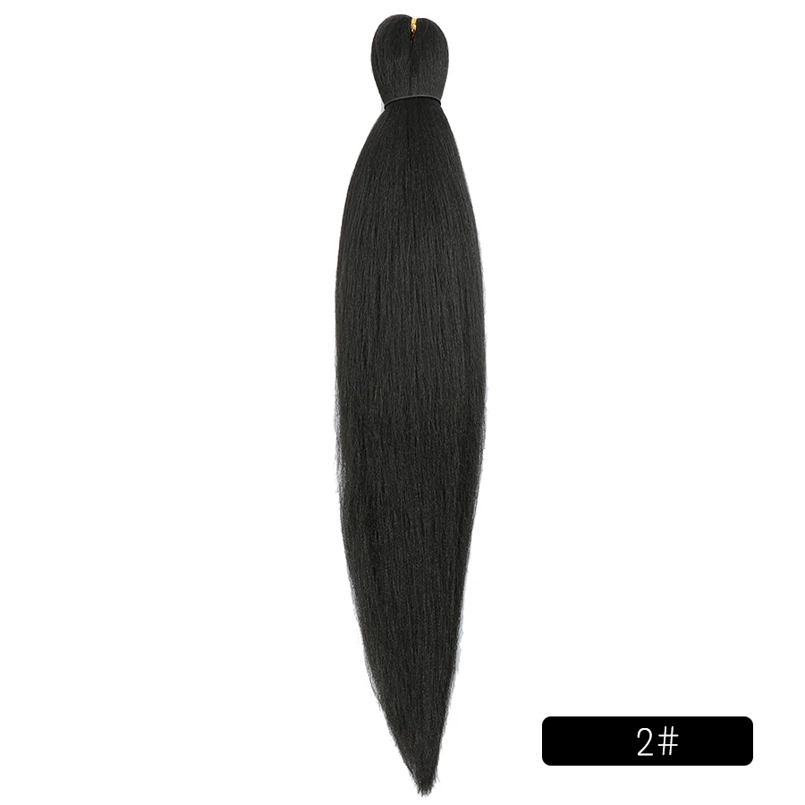 Pre Stretched Kanekalon Braiding Hair Extensions