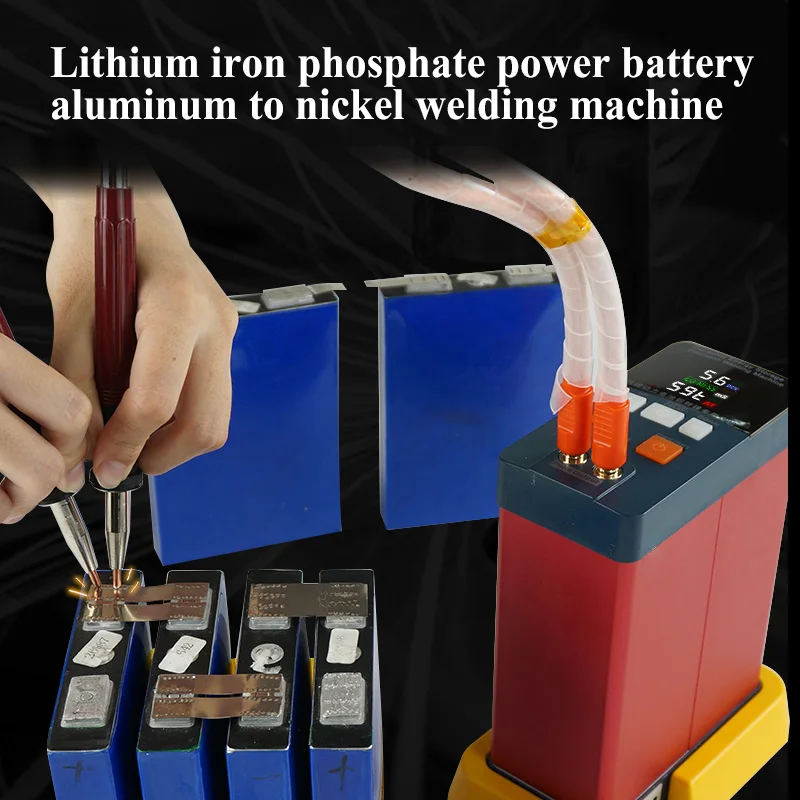 801H Spot Welding for 18650 Battery Welding Machine Peak Power 19.8kw 3500A Pulsed Current 110-240V  Al Nickel Spot Welder