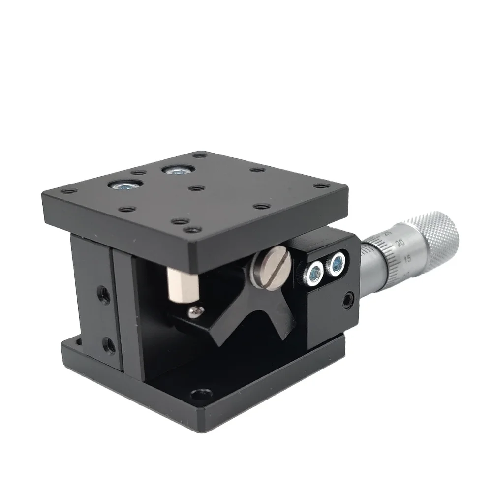 

HB-LZ40-FC 40x40mm Z Axis Manual Positioning Linear Stage Crossed-Roller Guide Manual Stage