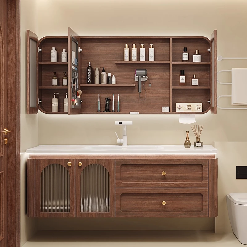 

Vintage Ceramics Bathroom Cabinets Vanity Drawer Toilet Storage Bathroom Cabinet Mirrors Vanity Mobili Per La Casa Furniture