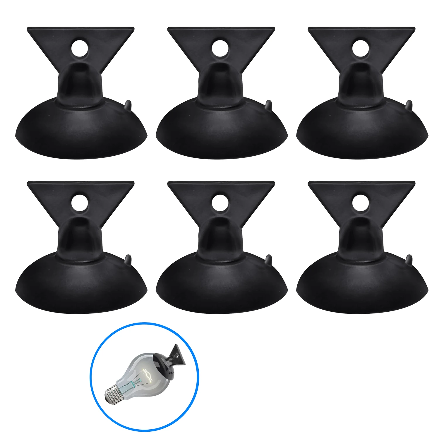 

6pcs bulb removal tool, rubber removal suction cup for homeoutdoor incandescent MR16 GU10 LED halogen essential home accessories