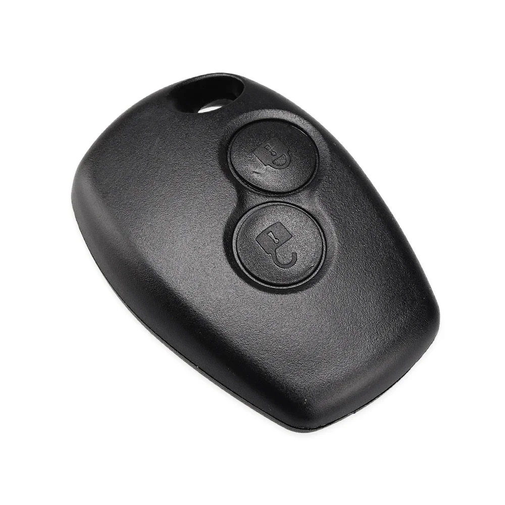 KEYYOU 2 Buttons Replacement Car Key Shell Remote Cover Case Blank Fob For Renault Dacia Modus Clio 3 Twingo Kangoo No Blade