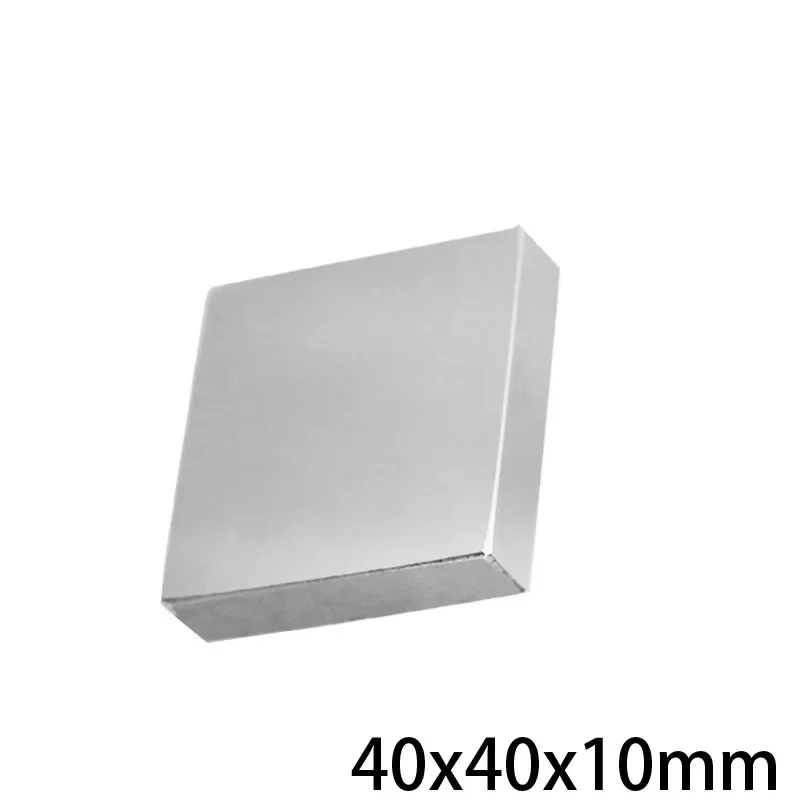 40x40x10 mm Super Cuboid Block Magnets 40x40x10mm Neodymium Magnet 40mm*40mm Permanent NdFeB Strong Magnet 40*40*10 mm