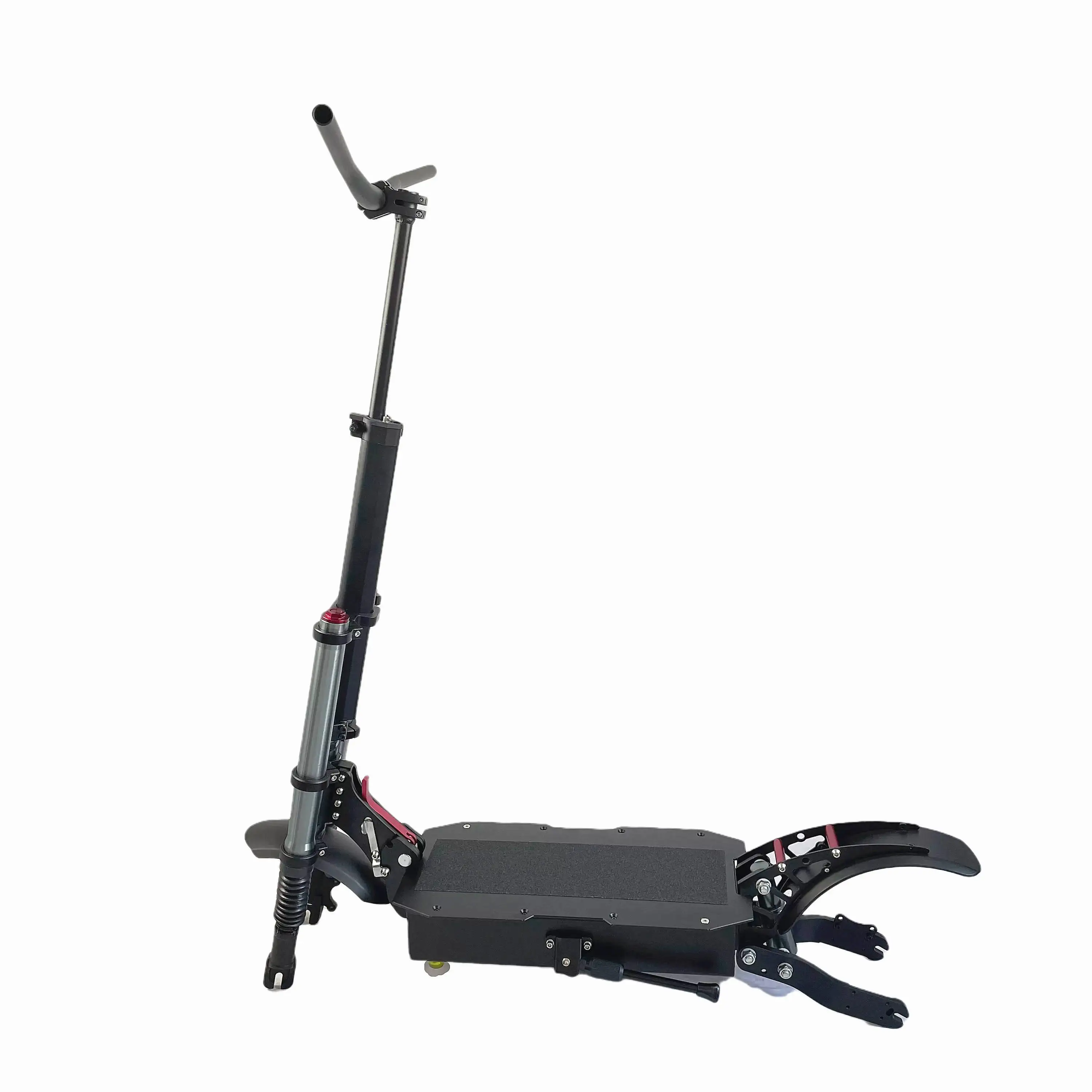 Foldable 10inch 11inch scooter frame 60V 52V Aluminium Alloy material Front Rear Suspension Electric Scooter Frame