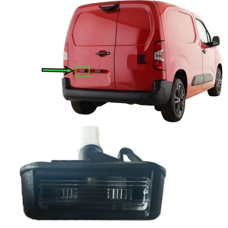 For Citroen Berlingo Peugeot Partner Expert Number Plate Lamp 6340G7 Car Light Replacement Part
