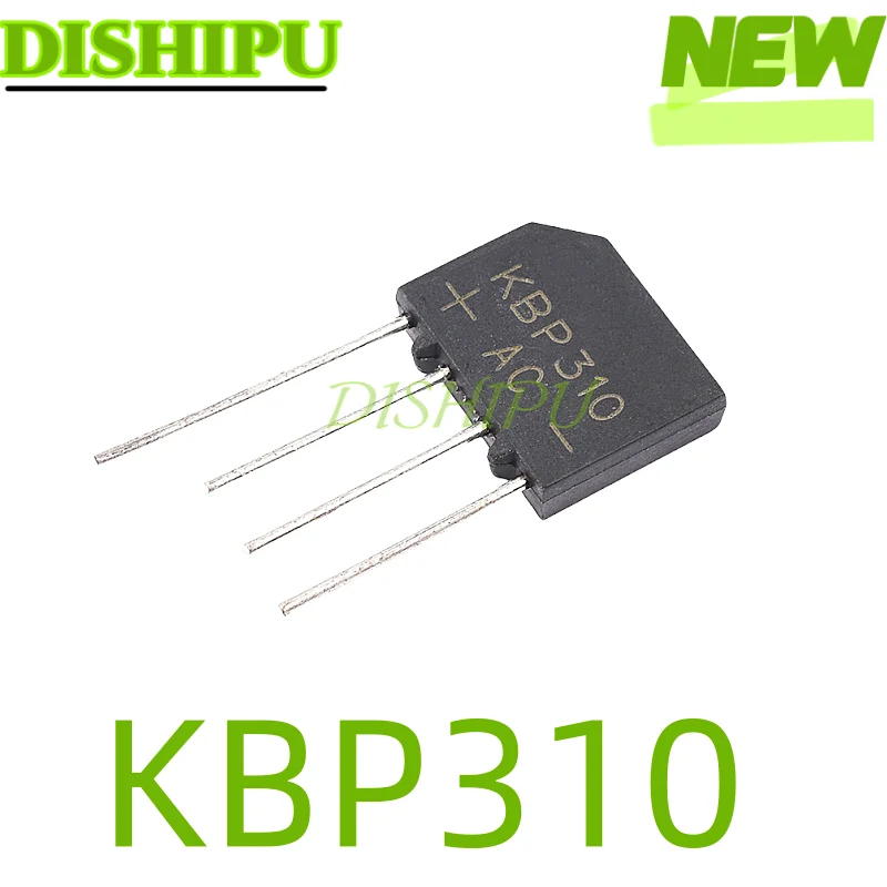 5PCS rectifier bridge KBP307 KBP310 KBP206 KBP210 KBU808 KBU1510 RS507 Flat bridge rectifier 2A3A