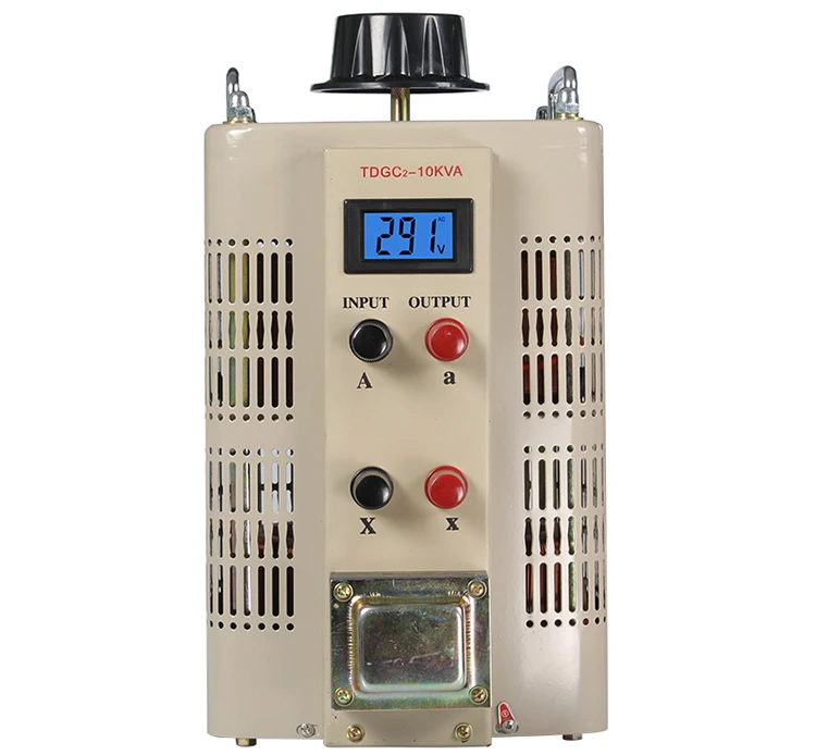 Bild 4: TDGC 220 V 10 kVA einstellbarer Spannungsregler, ein- und dreiphasiger variabler Transformator, Kupfermaterial, 50 Hz Frequenz, SVC-Nutzung