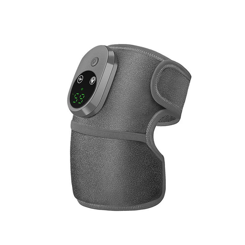 Electric Heating Knee Brace Self-Warming Massager Pain Relief for Arthritis & Pain Adjustable Thermal Wrap fast shipping