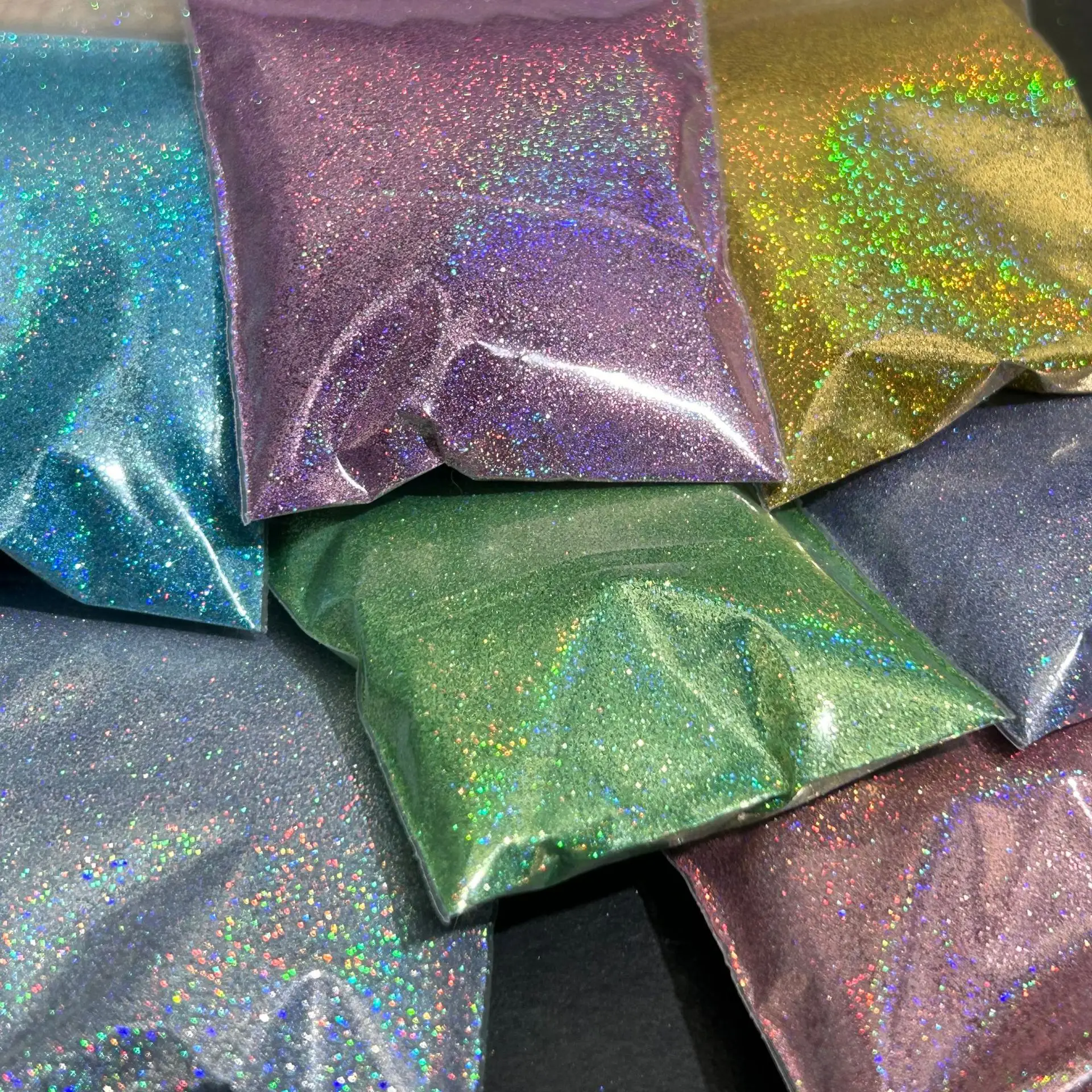 2g Chamäleon Glitter Harz Pigment holo graphische bunte Glitter Pulver Silikon form für Epoxy DIY Schmuck Ohrringe Handwerk