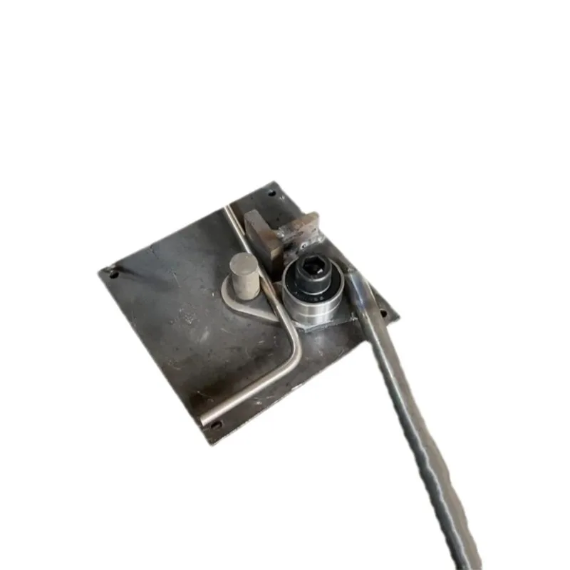 Manual metal bending tool, 90-degree right-angle bending equipment for wire and flat profile processing
