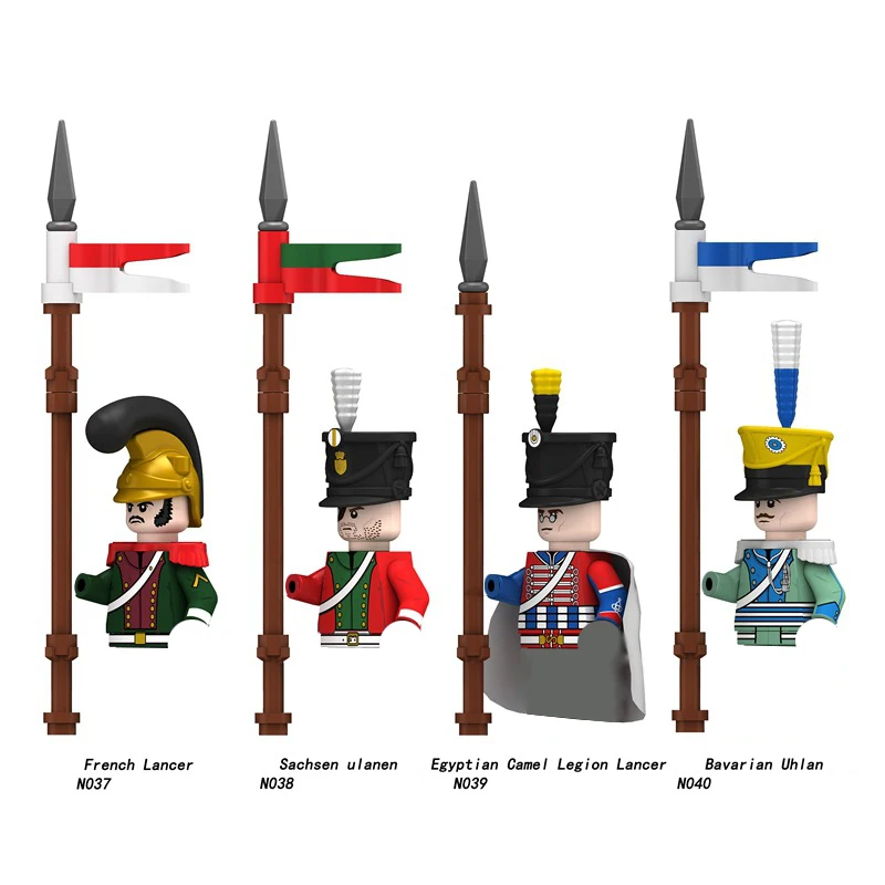 Moc Ww2 Napoleonic Wars Mini Figure Germany Military Army Sword Guns Diy Models Building Blocks Toys Boys Girls Gift Juguetes