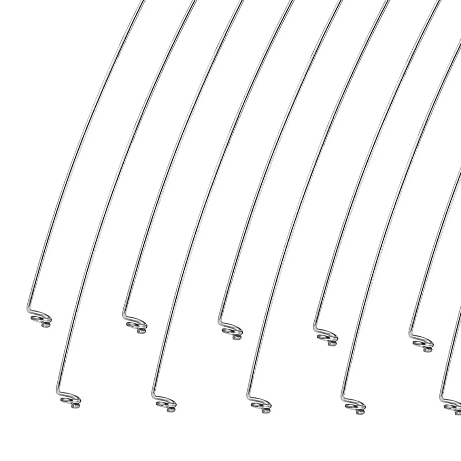 10Pcs Cheese Wire Multipurpose Durable Cheese Supply Replaceable Spreader Wires for Home Cooking Baking Tool