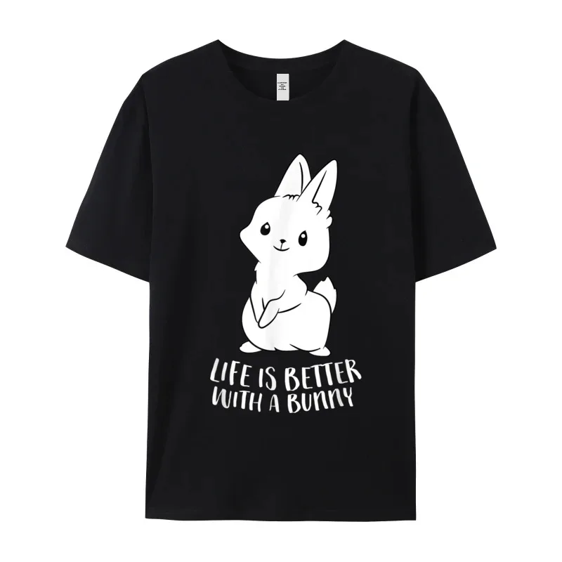 Cute Life Is Better With A Slogan Short Sleeve T Shirt Christmas O Neck 100% Cotton Tees Gift Idea Tee-Shirt Design