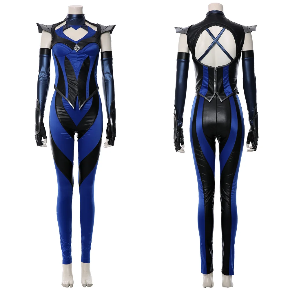 Kitana Cosplay  Fantasy Clothing Game Mortal Cos Kombat Outfit Tops Pants Adult Girls Hallowmas Party Carnival Role Play Uniform