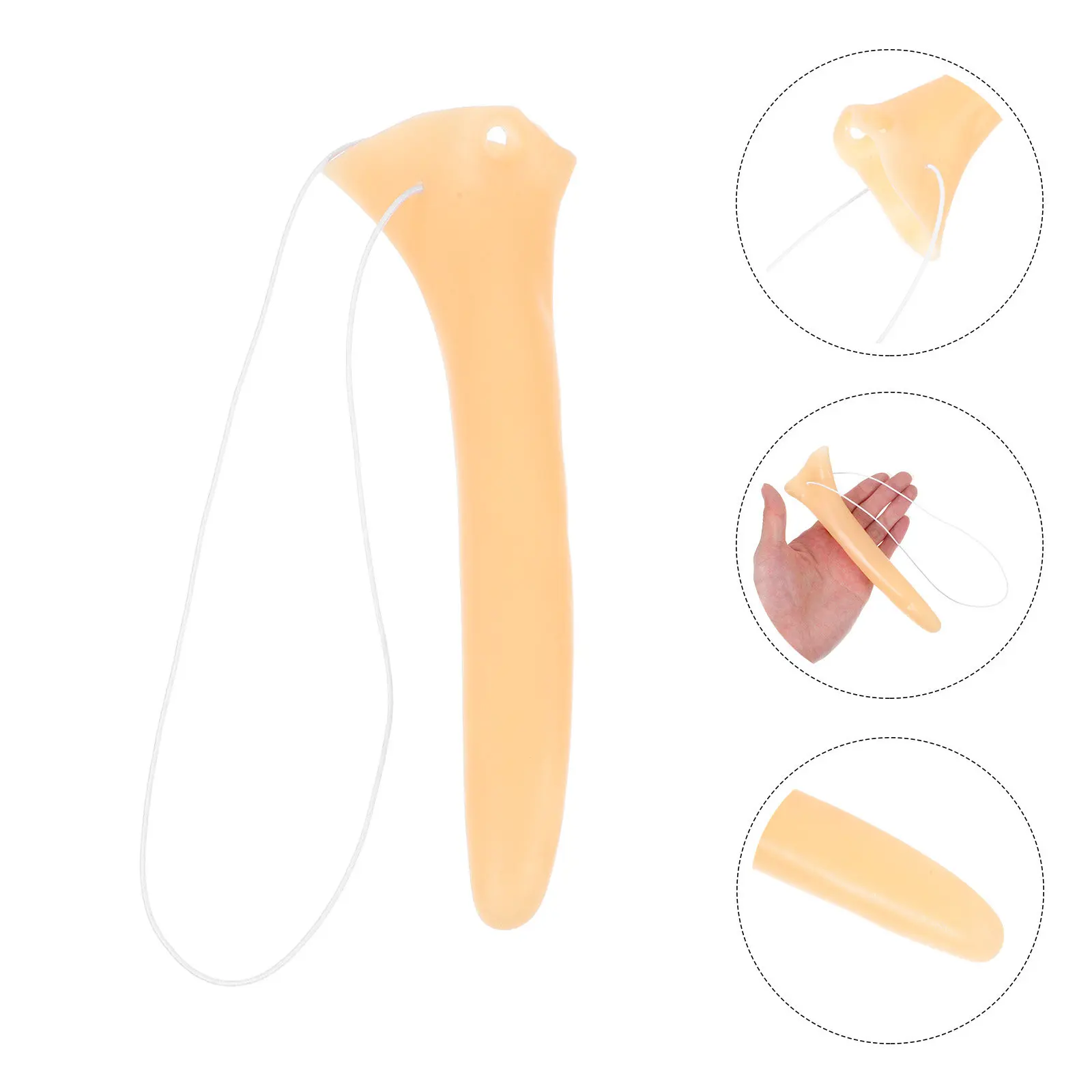 

Halloween Fake Long Nose Witch Nose Prop Latex Costume Cosplay Party Stage Performance Accessories Cosplay Accessories