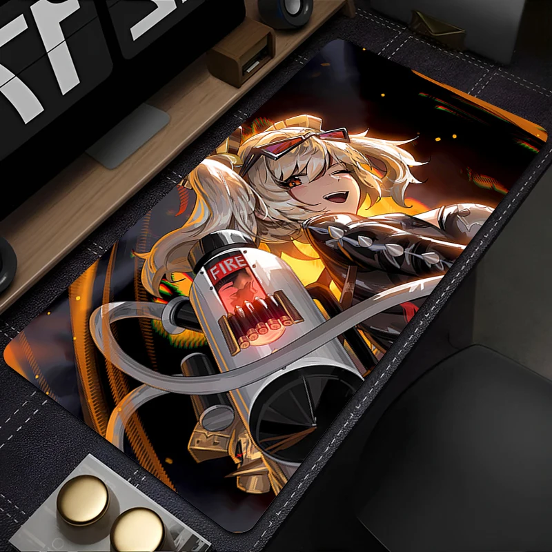 Zenless Zone Zero Mousepad Computer Mouse Pad Gaming Accessories Mause Pad Printing Deskmat Keyboard Pad Hoshimi Miyabi Mausepad