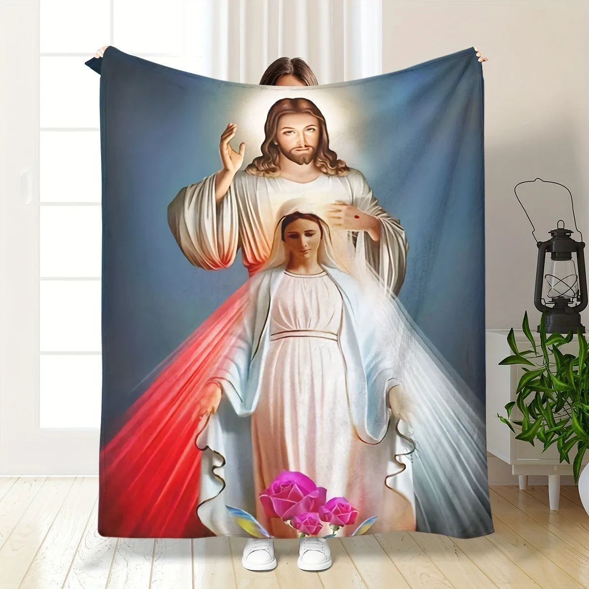 بطانية عيد الميلاد الناعمة المريحة للسفر في المكتب وسرير الأريكة - هدية لجميع المواسم لأصدقاء العائلة، قماش مريح