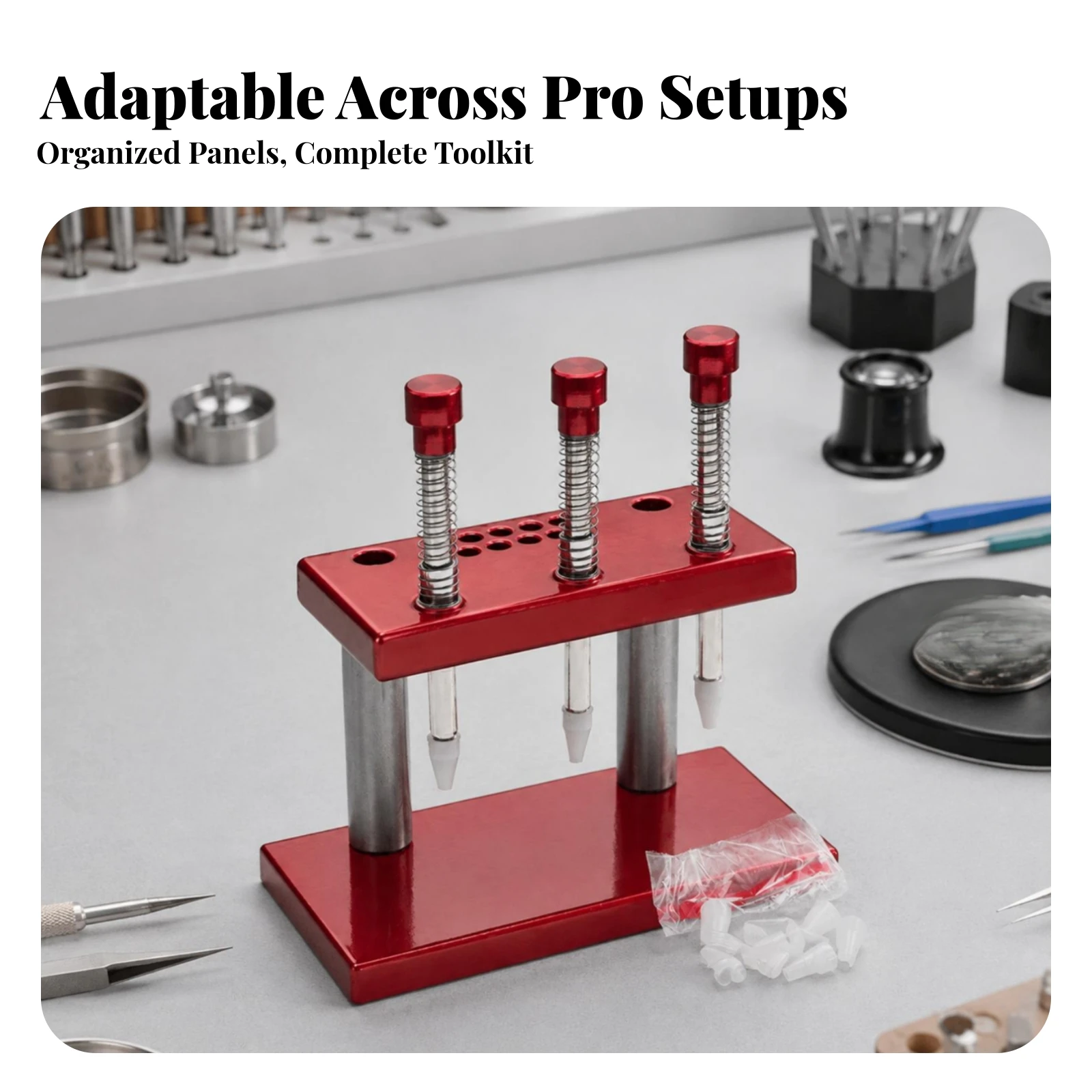 Watch Hand Press Tool Stable Watch Hand Installation Tool Efficient Easy to Use for Watchmakers, Workbench