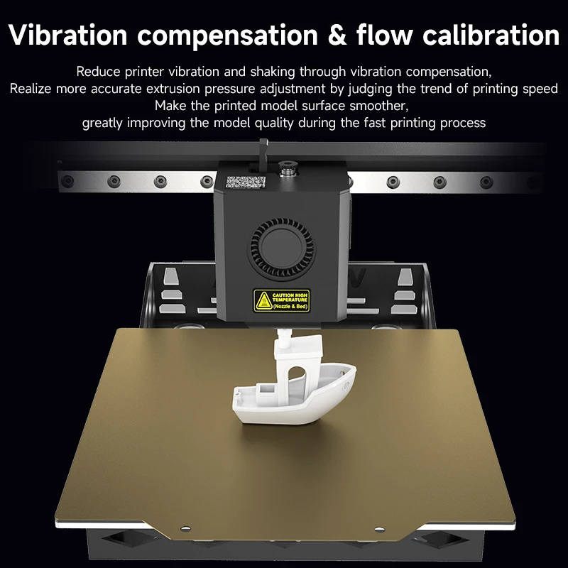 Kingroon-Klipper Firmware Instalado Impressora 3D, Alta Velocidade, FDM, Retomar a Impressão, Impressoras 3D, KLP1