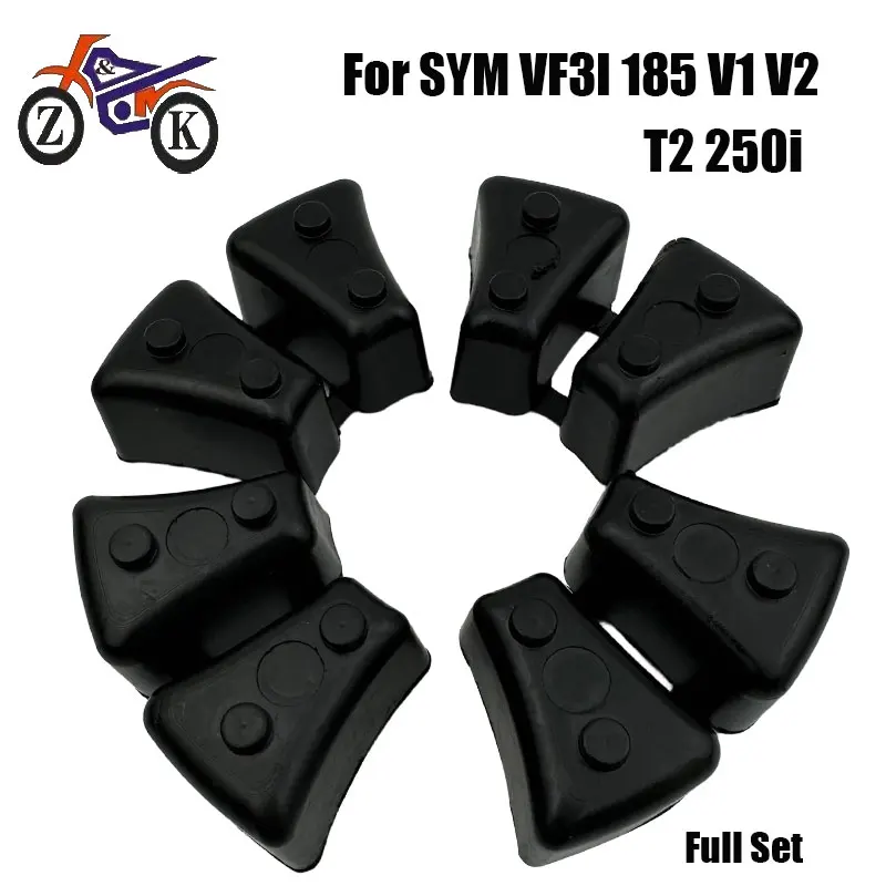 

Набор резиновых буферов заднего амортизатора мотоцикла для SYM VF3I 185 V1 V2 T2 250i, задний демпфер привода скутера, замена резины