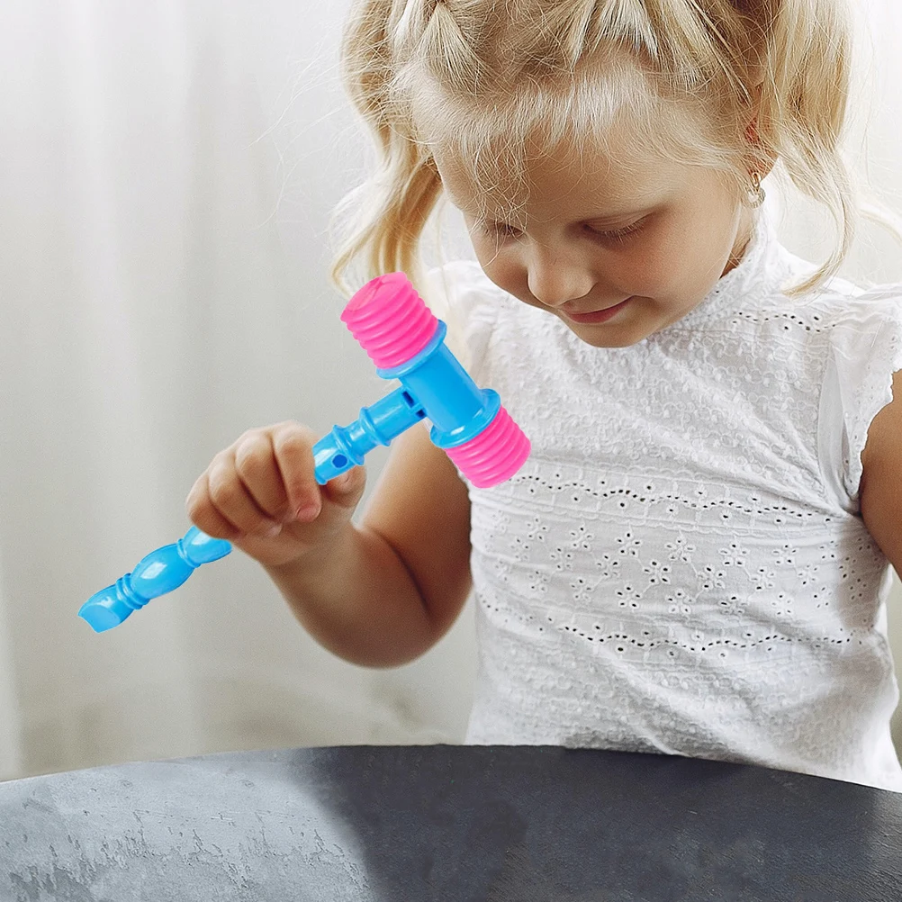 

8 Pcs Music Hammer Toys Delicate Mini Mallet Kids Plaything Educational Plastic Hammer Lightweight Brain Development Hand