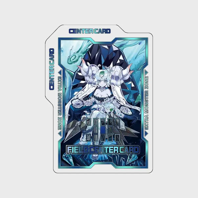 50Pcs Yu-Gi-Oh Icejade Aegirine Rahn 63X90Mm Cards Sleeve Protective Case Card Box Anime Game Characters Collection Card Mat