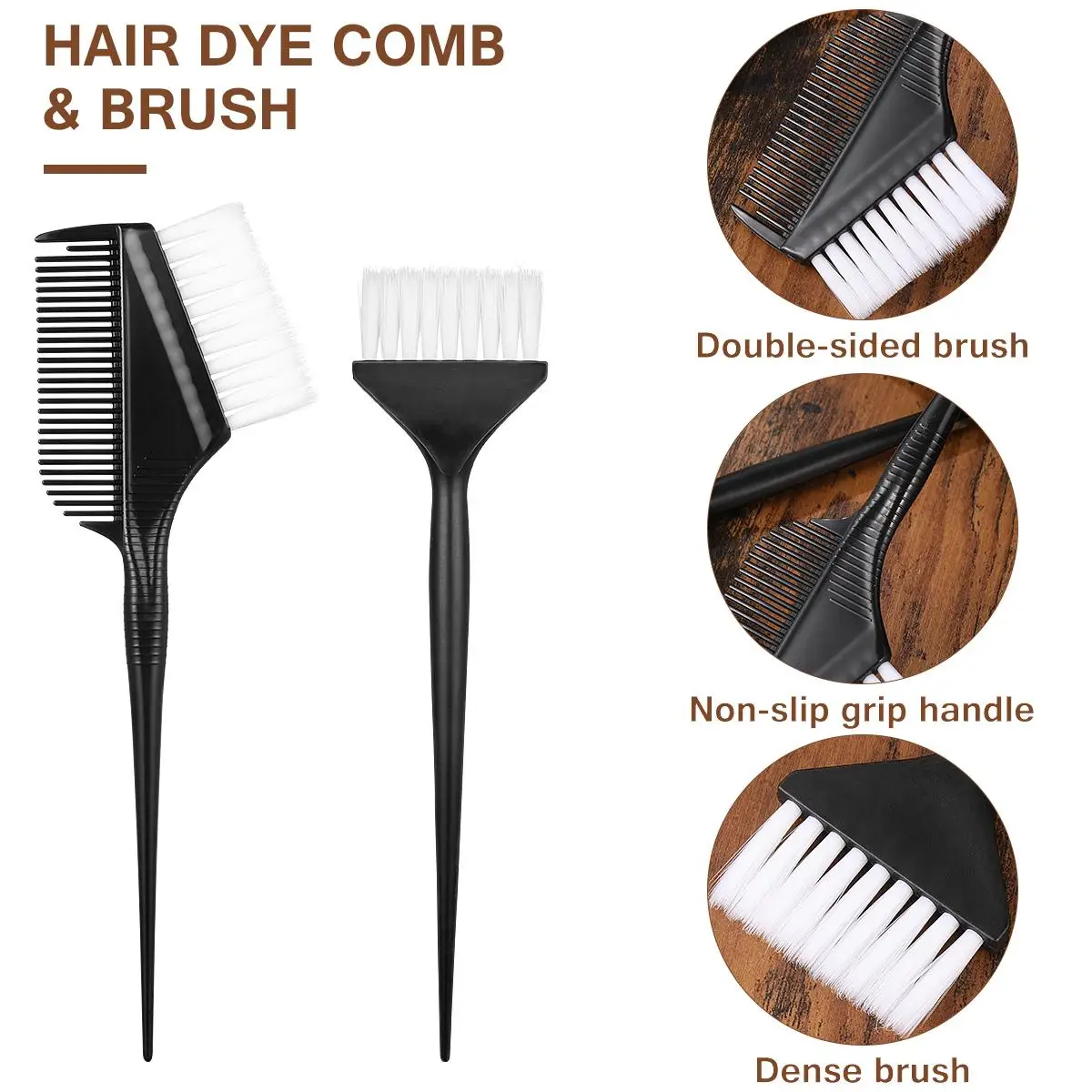 

Hair Tinting Tools Colouring Brush Comb Bowl Kit Baking Oil DIY Dye Coloring Dyeing