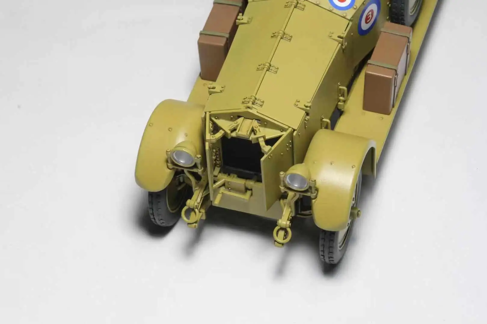 Warslug 1901 1/35 scale the british armored car full interior edition